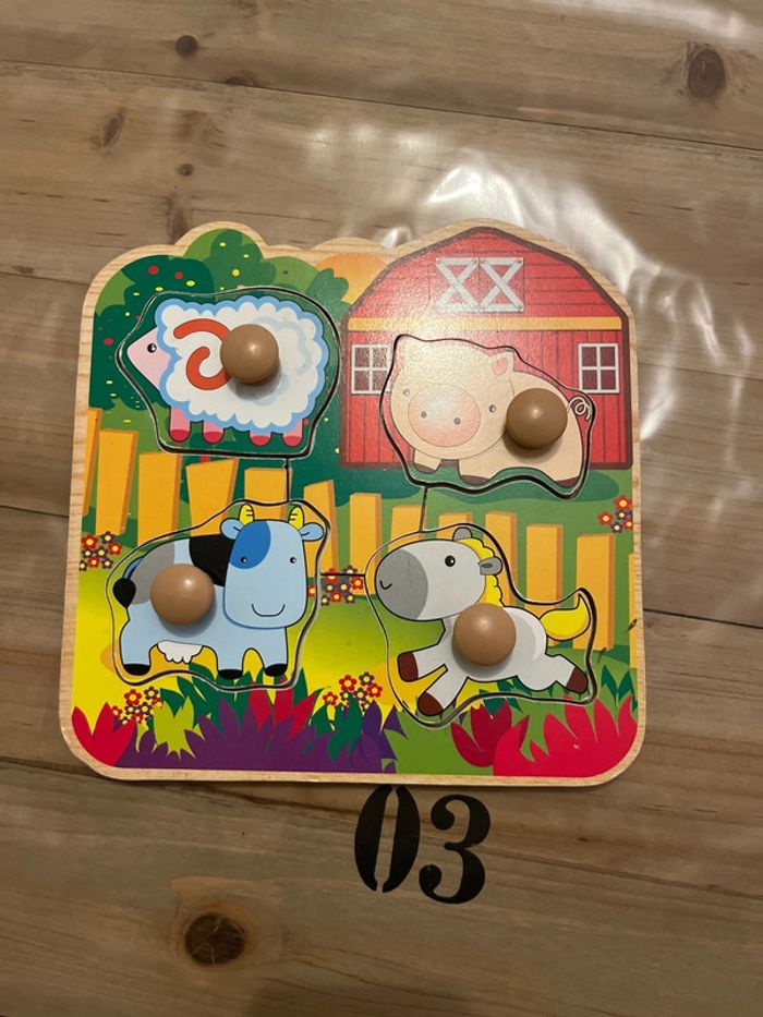 Puzzle animaux de la ferme