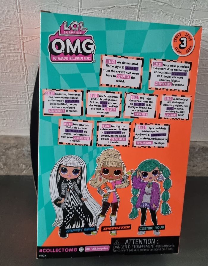 Poupée L.O.L. Surprise O.M.G. HoS Doll S3 - Speedster - photo numéro 2