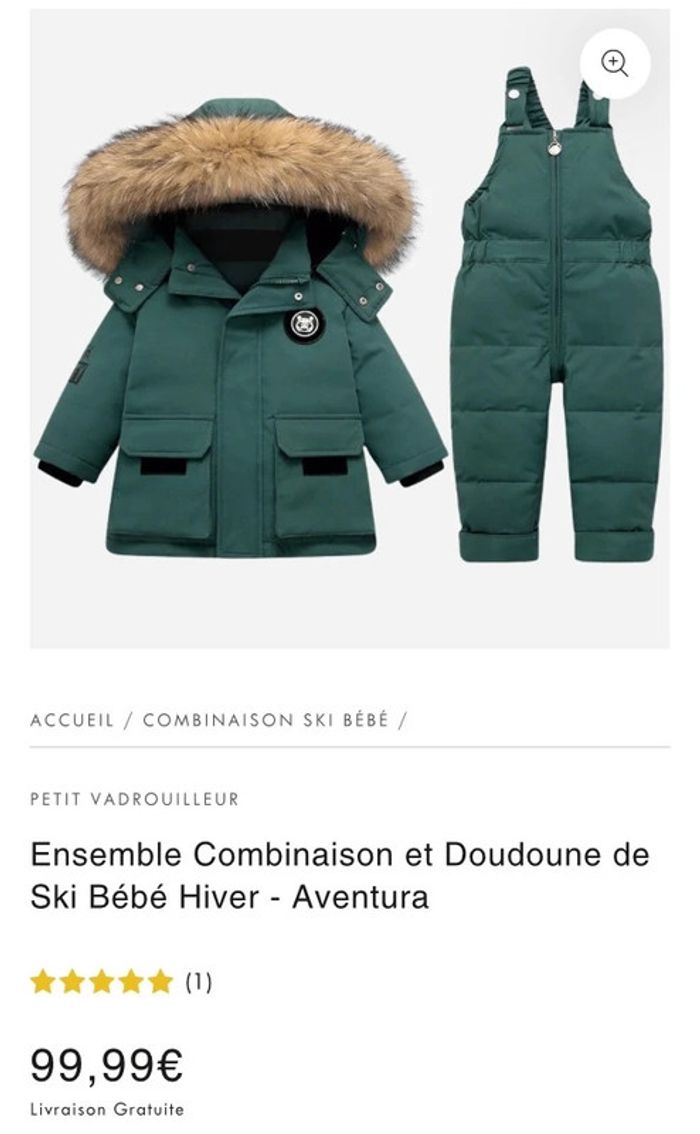 Combinaison de ski 2-3 ans - photo numéro 4