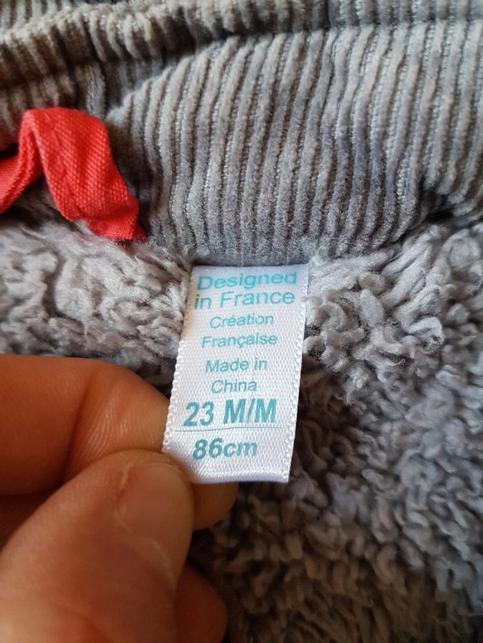 Manteau à capuche garçon taille 2 ans - photo numéro 3