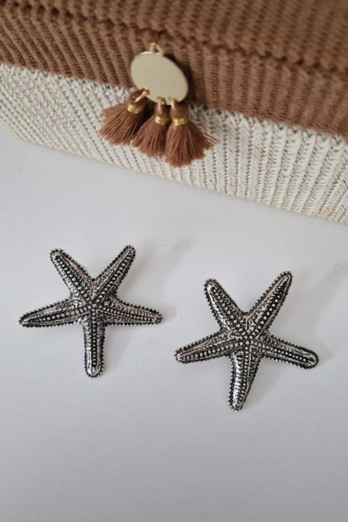 Boucle d'oreille étoiles de mer - photo numéro 3