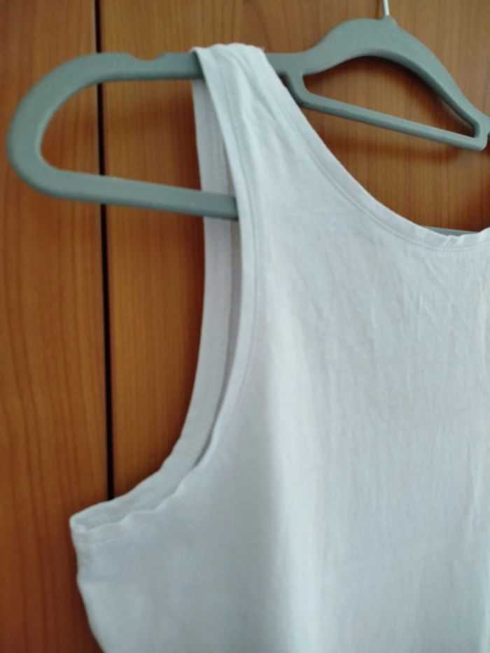 Débardeur blanc sans manche taille 38. 40 - photo numéro 5