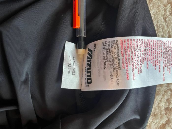 Legging  3/4 de sport Mizuno / XS / noir /Neuf avec étiquette - photo numéro 7