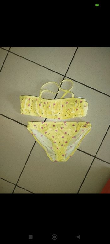 Maillot de bain jaune
