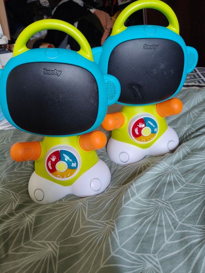 Lot 2 robots smart Smoby