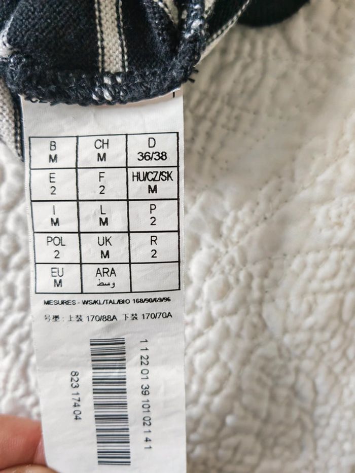 Joli robe rayée, taille 38, promod - photo numéro 6