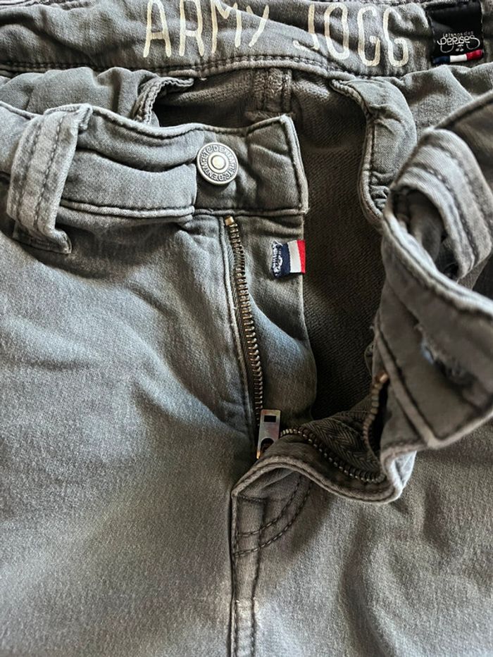 Short / bermuda cargo gris temps des cerises taille M - photo numéro 3