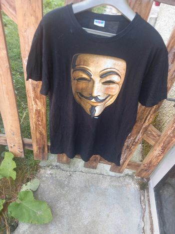 Tshirt anonymous homme