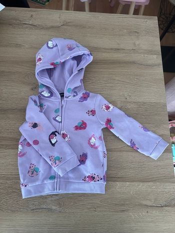 Gilet à capuche bébé fille taille 18 mois In extenso