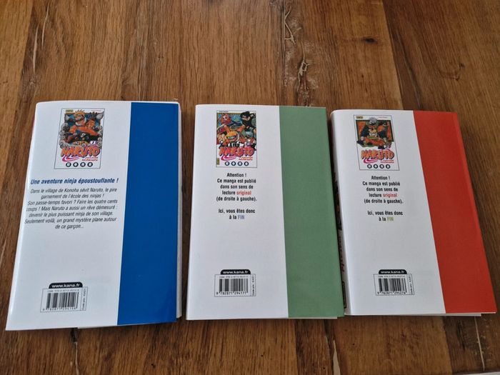 Lot de manga naruto tome 1 - 2 - 3 - photo numéro 6