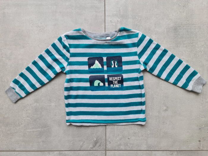 Pyjamas velours 3 ans - photo numéro 2