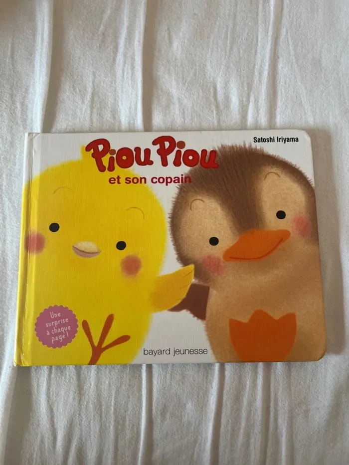 Livre piou piolet son copain