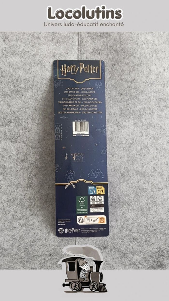 🚂 Stylo gel Harry Potter – Plume dorée Gryffondor - photo numéro 4