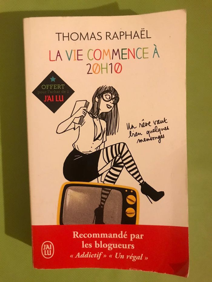 Livre « La vie commence à 20h10 » de Thomas Raphaël