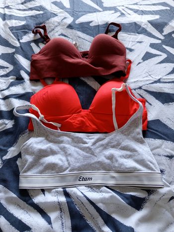 3 soutiens gorge S/M