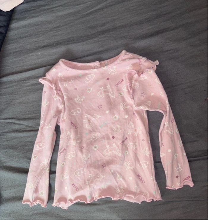 Ensemble legging tee shirt manches longues 36 mois