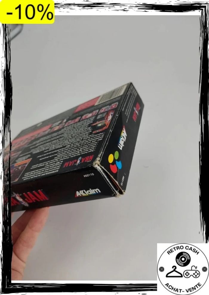 NBA Jam PAL Super Nintendo fah complet snes - photo numéro 15