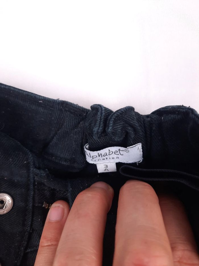 Jupe en jean, Alphabet création, 3ans - photo numéro 3