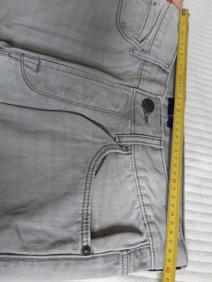 Pantalon jean gris Kiabi - photo numéro 6