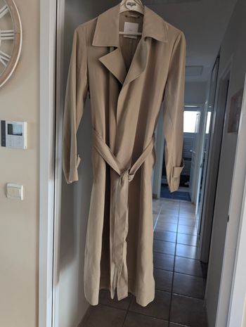 Manteau mango trench neuf long femme taille s