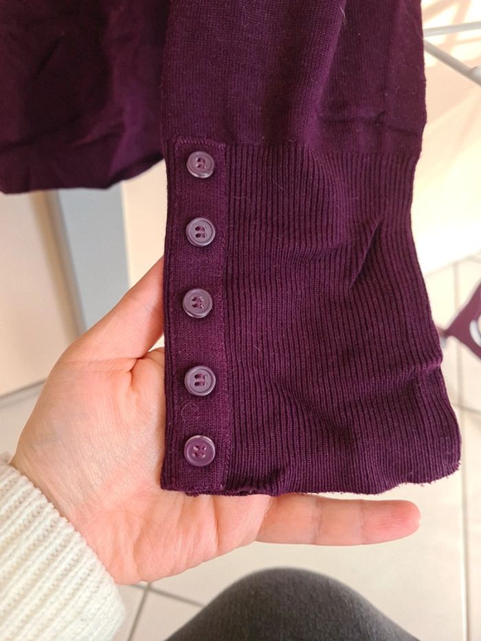 Pull violet - photo numéro 4