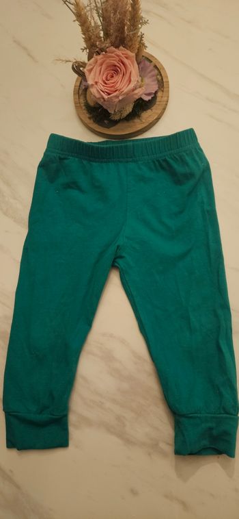 Pantalon type leggins vert