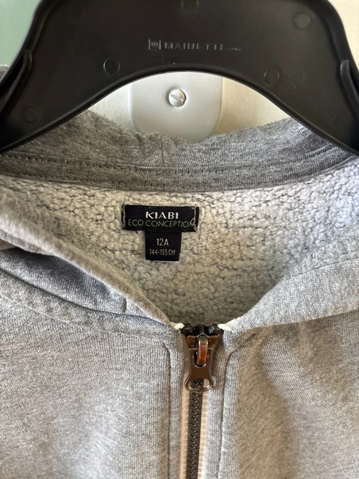 Veste grise Kiabi - photo numéro 2