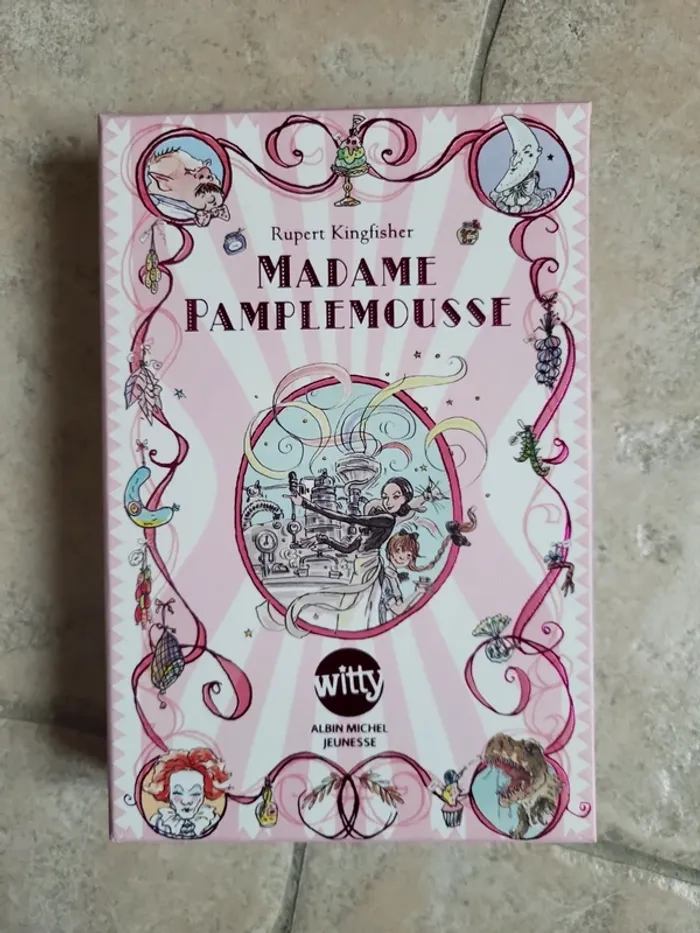 Coffret livres madame pamplemousse