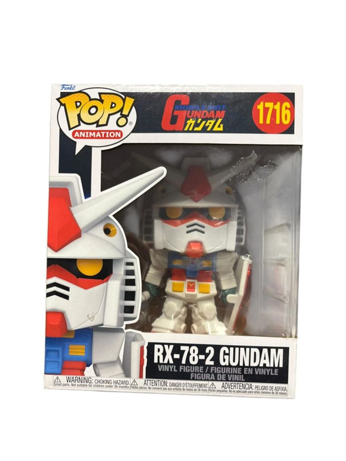 Figurine Funko Pop Animation Mobil Suit Gundam Rx-78-2 Gundam 1716 neuf
