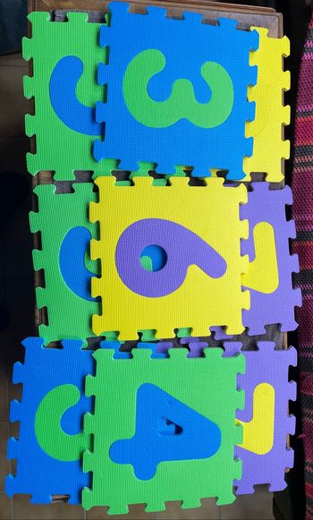 Tapis puzzle mousse enfant