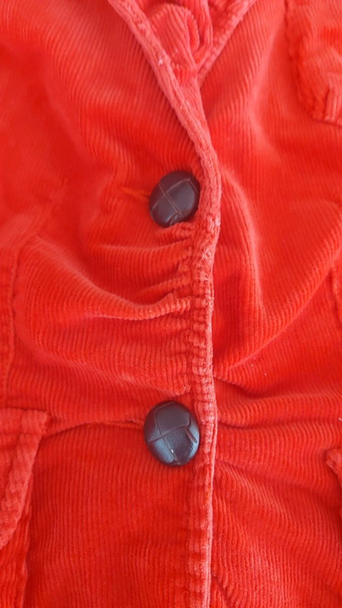 Veste rouge velour Essentiel Antwerp taille 40 - photo numéro 18