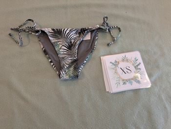 Bas maillot de bain tropical XS