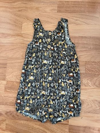 Barboteuse/combishort filles gémo motif dromadaire taille 3 ans