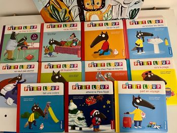 Lot livres p'tit loup