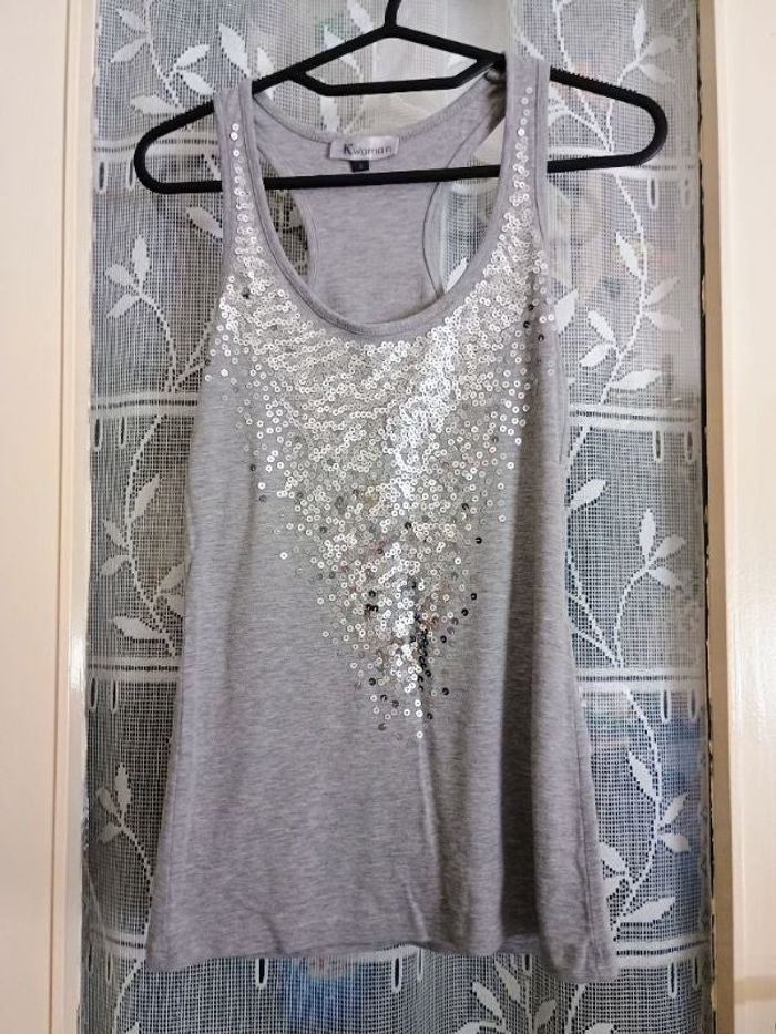 Débardeur avec sequins
