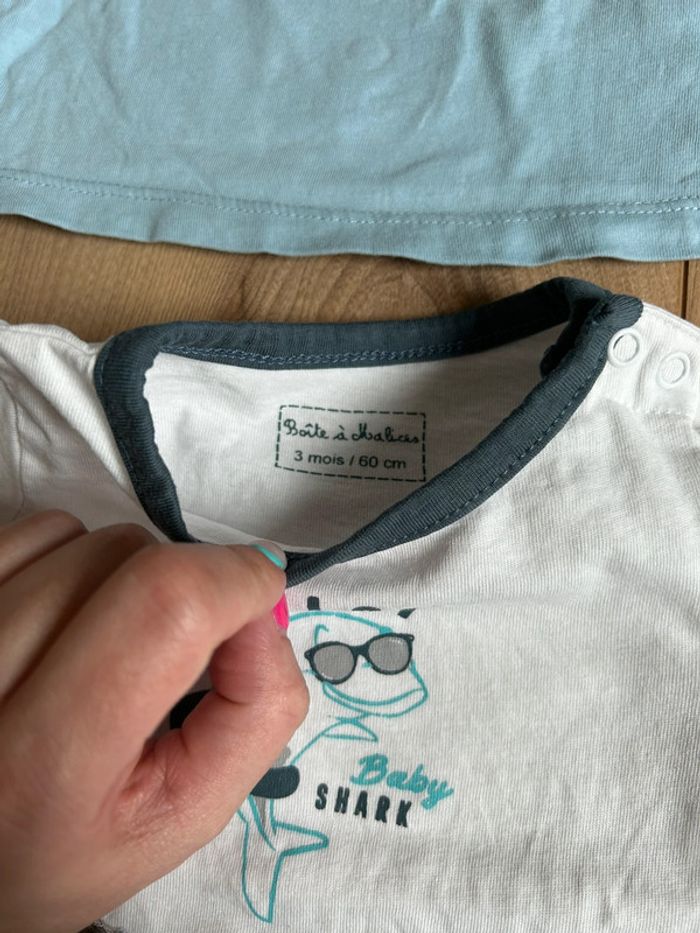 Tee-shirts 3 mois - photo numéro 4