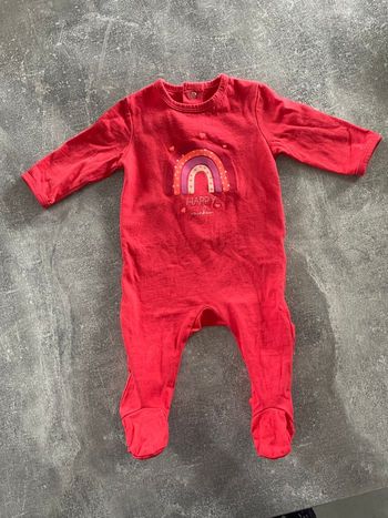 Pyjama coton Kiabi fille taille 3 mois