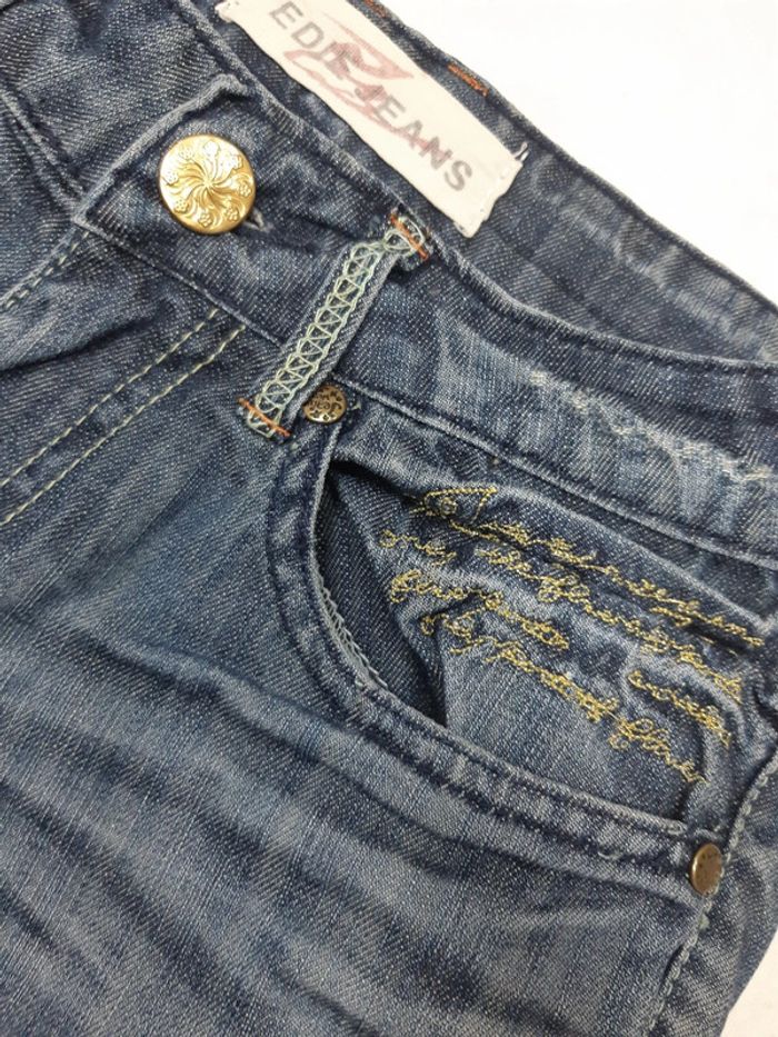 Pantalon jean taille basse Y2k T36 - photo numéro 3