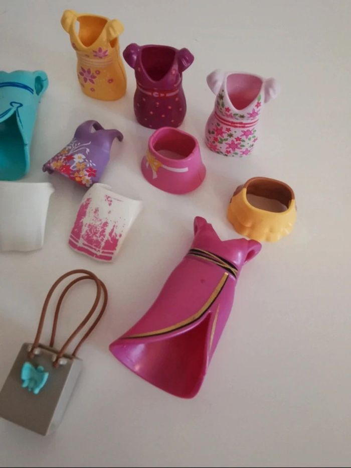Playmobil lot vrac robe sac tablier jupe - photo numéro 4