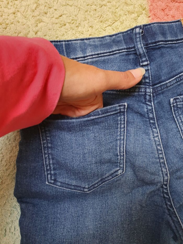 Pantalon jean stretch- fille 👧- 10 ans - TBE - photo numéro 7