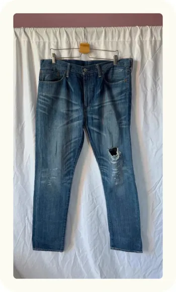 Jean coupe droite homme Levi's 508 Taille W36 XXXL 46