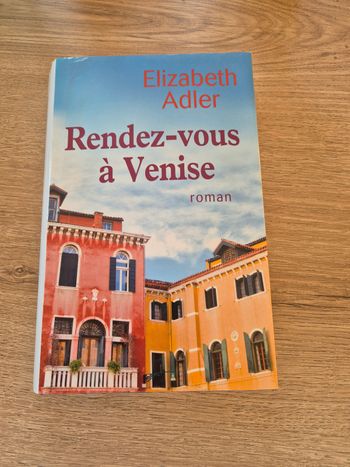 Livre titre Rendez-vous à Venise 