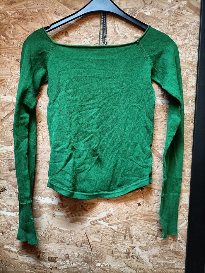 Pull vert - photo numéro 3