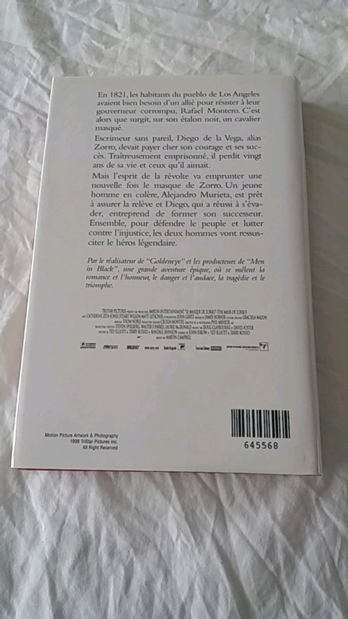 Le masque de Zorro - photo numéro 2