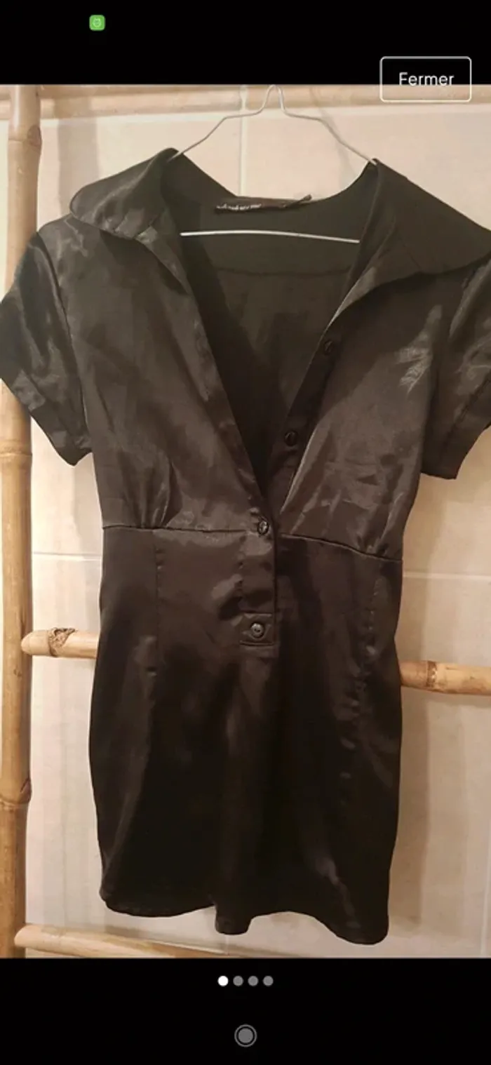 Top de fête 🥂noir brillant 36 La mode est à vous