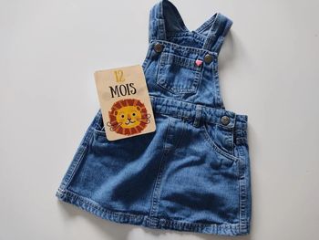 Robe en jean taille 12 mois