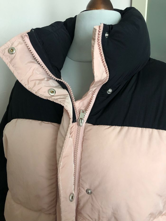 Blouson matelassé rose et bleu marine - photo numéro 3