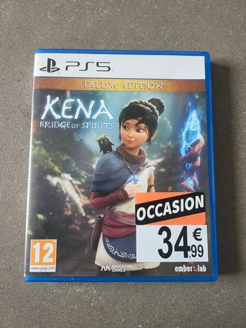 Kena bridge of spirituel deluxe édition ps5 très bon état