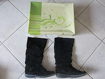 Bottes velours noires femme Nothing Else – Pointure 37