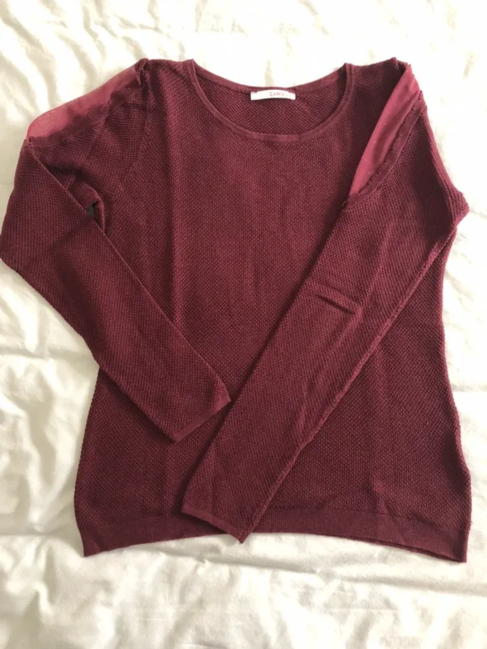 Pull camaïeu
